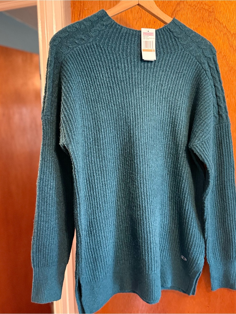 Vineyard vines, juniper green Knit Sweater - Classic Crewneck